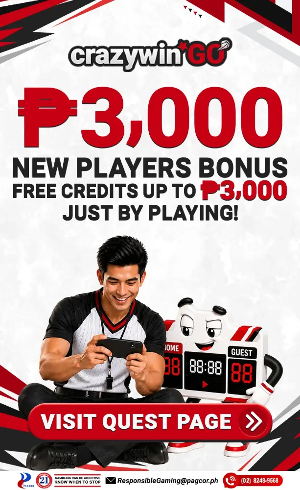 CrazyWinGO - Get Up to ₱3,000 New Player Bonus